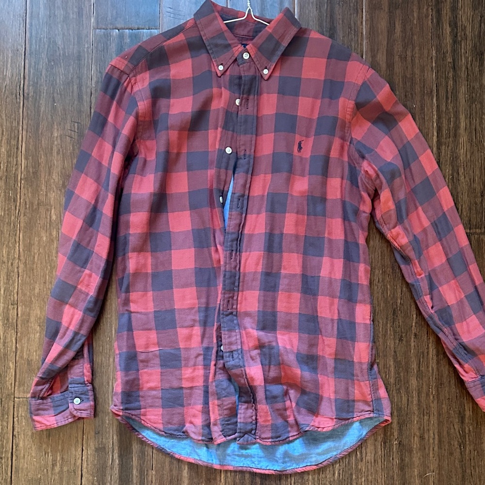 Polo Ralph Lauren Red and Blue Checkered Shirt